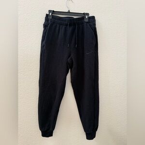 Nike Men's Textured Black Sweatpants
